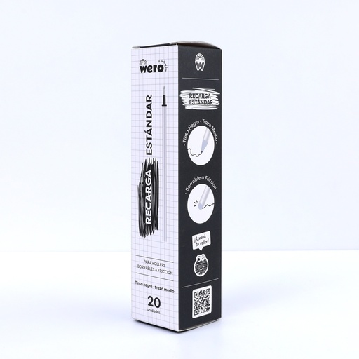 [WE4017] REPUESTO WERO BORRABLE GOOD IDEA X1 NEGRO