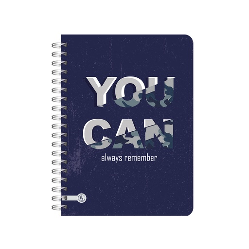 [1090] CUADERNO RY 1090 15X21 ANILLADO SEMI FLEX UOMO 80H RY