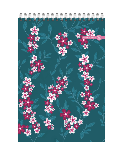[1040] BLOCK DE DIBUJO RY A4 ANILLADO 21x30cm 40 HOJAS LISAS VARIOS MODELOS 1040