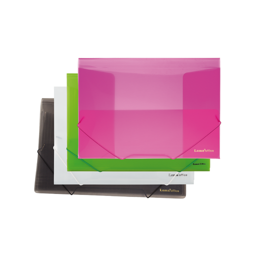 [PP023550] CARPETA LAMA 3 SOLAPAS 35X50 TRANSLUCIDA