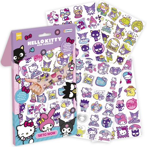 [KTY09839] SET TATTO WOW TAPIMOVIL HELLO KITTY