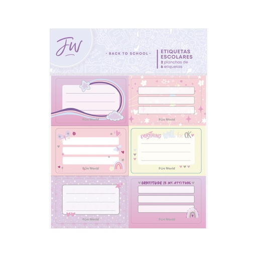 [201168] ETIQUETAS FW SWEET GRATITUDE 2 PLANCHAS X6