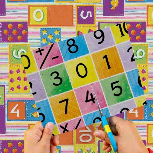 [0EI0266011] CARTULINA ENTRETENIDA MURESCO X10 NUMEROS