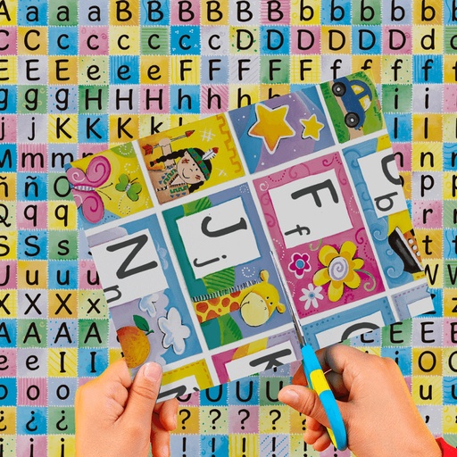 [0EI02659911] CARTULINA ENTRETENIDA MURESCO X10 LETRAS