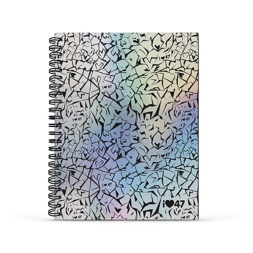 [1206213] CUADERNO MOOVING A4 TAPA DURA 96 HOJAS 47 STREET
