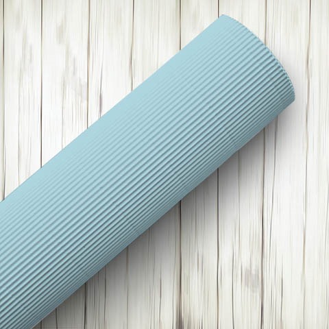 [1607007] MICROCORRUGADO 50X70CM CELESTE PASTEL