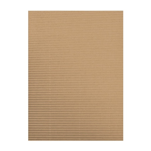 [31601001] MICROCORRUGADO CHICO 22x34cm X 10 UNIDADES KRAFT