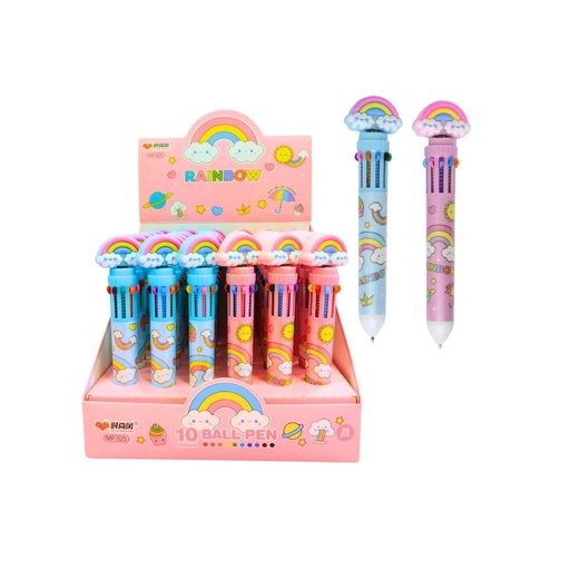 [27643] BOLIGRAFO CSA X10 ARCO IRIS