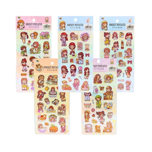 [27314] STICKER COLOURS GOMA EVA NENA