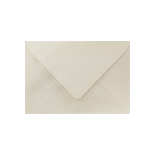 [1SMT100] SOBRE TARJETA METALIZADO X10 120G CREMA