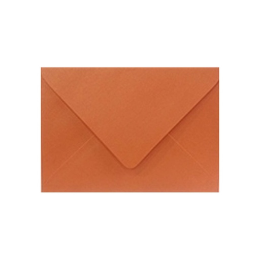 [2SMT10] SOBRE TARJETA METALIZADO X10 75X105MM NARANJA