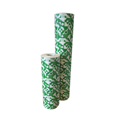 BOBINA EVACOLOR 37CMX140MT OBRA MULTICIRCULOS VERDE