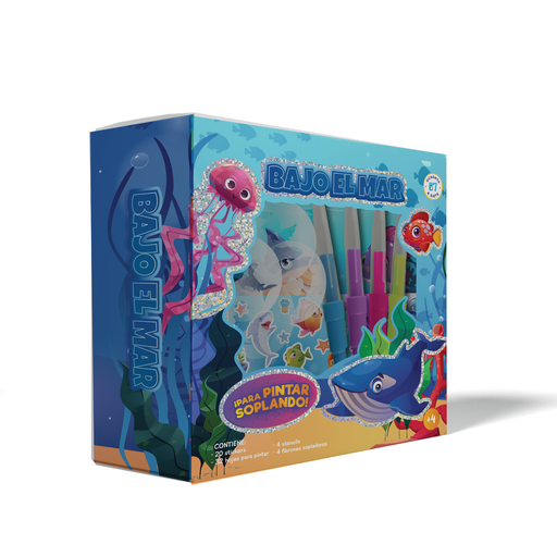 [978-631-6571-11-3] SET 87 PINTAR SOPLANDO BAJO EL MAR