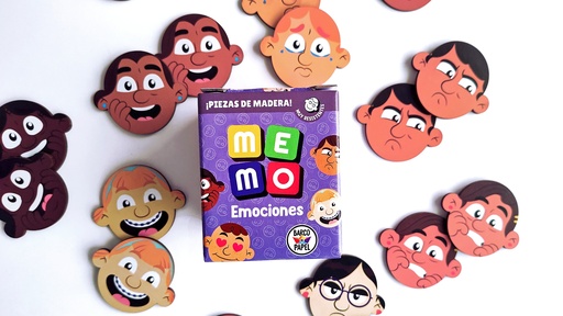 [786071077027] JUEGO DE MEMORIA BARCO DE PAPEL MEMO EMOCIONES
