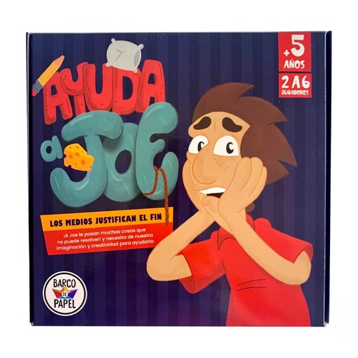 [786071076990] JUEGO DE MESA BARCO DE PAPEL AYUDA A JOE