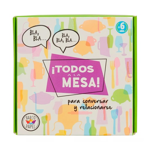 [737787962077] JUEGO DE MESA BARCO DE PAPEL TODOS A LA MESA!