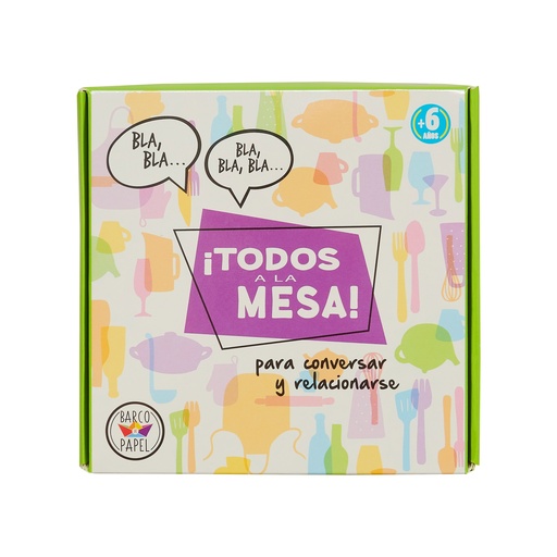 [737787962077] JUEGO DE MESA BARCO DE PAPEL TODOS A LA MESA!