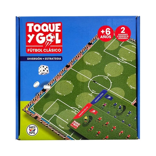 [786071076891] JUEGO DE MESA BARCO DE PAPEL TOQUE Y GOL
