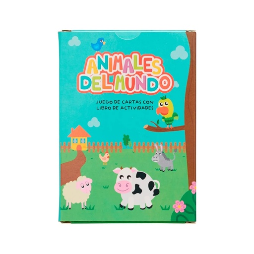 [726798275375] JUEGO DE CARTAS BARCO DE PAPEL ANIMALES DEL MUNDO