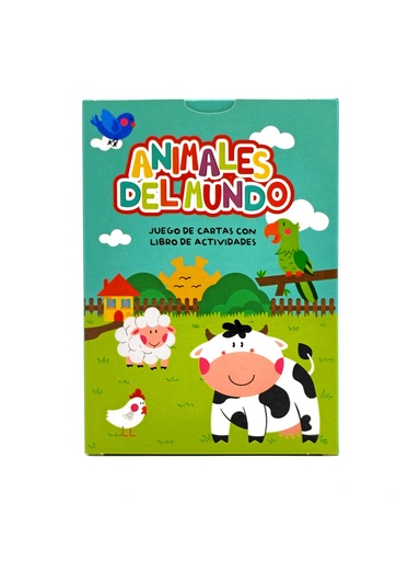 [726798275375] JUEGO DE CARTAS BARCO DE PAPEL ANIMALES DEL MUNDO