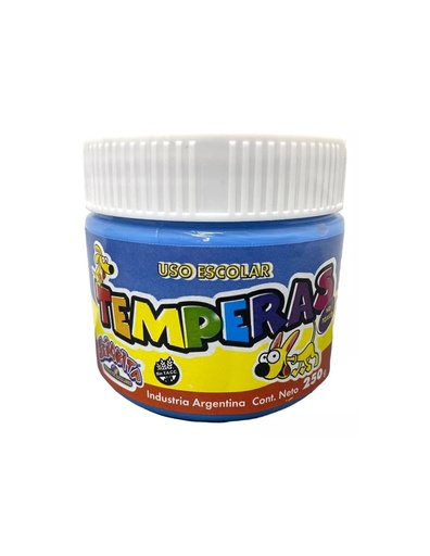 [10302-24] TEMPERA SEÑORITA POTE 250G AZUL ULTRAMAR