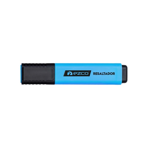 [220003-CEL] RESALTADOR EZCO CHATO X12 NEON CELESTE