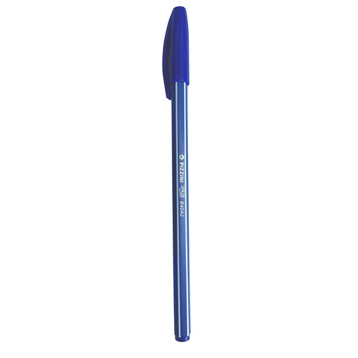 [B40AZ] BOLIGRAFO PIZZINI SPAZIO CUERPO RAYADO AZUL X50