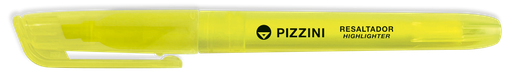 [1286AM] RESALTADOR PIZZINI FINO FLUO X10 AMARILLO