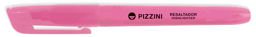 [1286RO] RESALTADOR PIZZINI FINO FLUO X10 ROSA