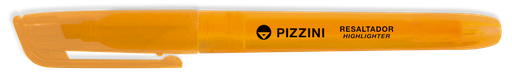 [1286NA] RESALTADOR PIZZINI FINO FLUO X10 NARANJA