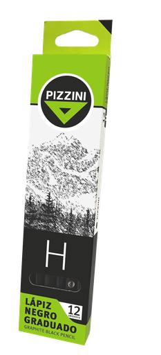 [LMLGHX12] LAPIZ GRAFITO PIZZINI GRADUADOS H X12