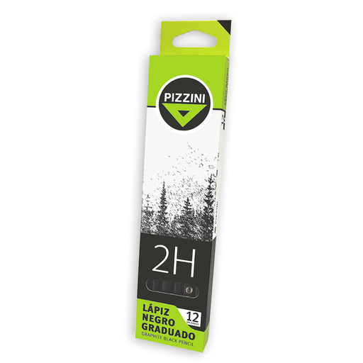 [LMLG2HX12] LAPIZ GRAFITO PIZZINI GRADUADOS 2H X12