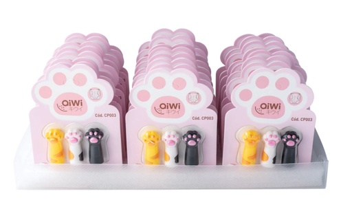 [CP003] CAPUCHON QIWI DE GOMA PARA LAPICES HUELLITAS