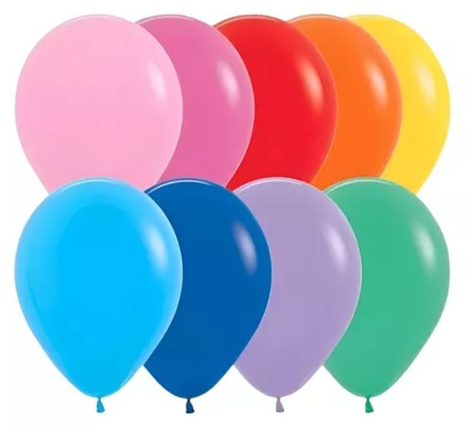 [GLOBOSUR25] GLOBO LISO Nº12 SURTIDO X25