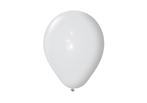 [GLOBOPERBLA] GLOBO LISO Nº12 PERLADO BLANCO X25