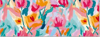 [6128] CARTULINA DECORADA MAG X10 6128 FLORES ABSTRACTAS