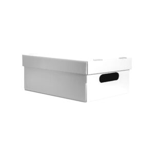 [CL18] CAJA CHICA LISA BLANCA