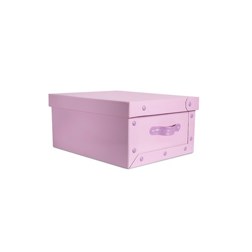 [BAU61] CAJA BAULERA CHICA LILA PASTEL 32X23X18