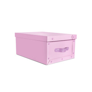 [BAU63] CAJA BAULERA GRANDE LILA PASTEL 48X36X22