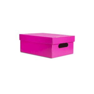 [CL10] CAJA CHICA LISA FUCSIA