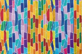 [0AF01347] PAPEL PARA REGALO MURESCO 70X100CM X10 VITRO MULTI