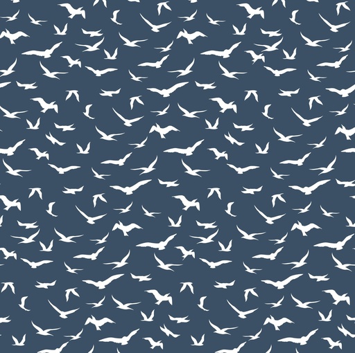 [0AF01354] PAPEL PARA REGALO MURESCO 70X100CM X10 GAVIOTAS