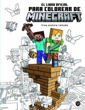 [6313000579] LIBRO OFICIAL PARA COLOREAR MINECRAFT