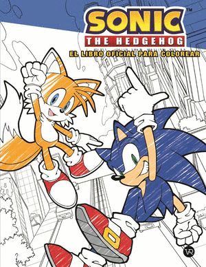 [6313000623] LIBRO OFICIAL PARA COLOREAR SONIC THE HEDGEHOG