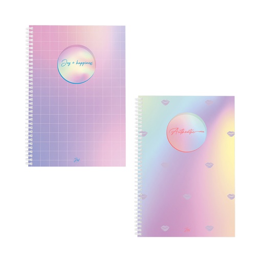 [999668] CUADERNO FW A4 SEMIRIGIDO 80 HOJAS COLORFUL