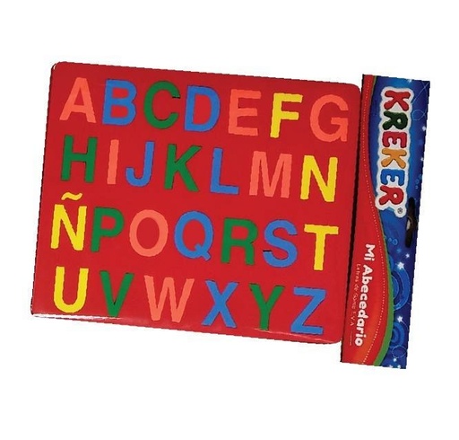 [343] JUEGO KREKER ENCASTRE MI ABECEDARIO