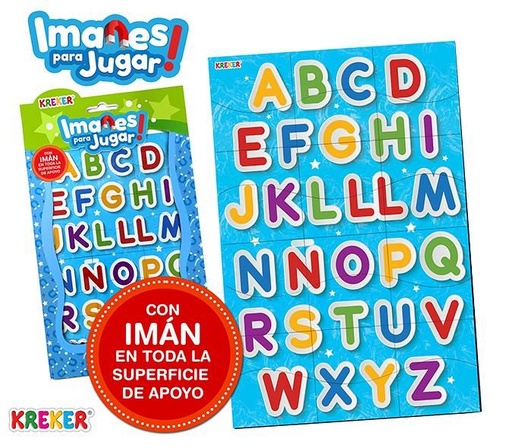 [59] JUEGO KREKER IMANES PARA JUGAR APRENDAMOS EL ABECEDARIO