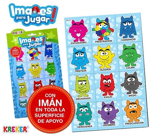 [58] JUEGO KREKER IMANES PARA JUGAR LAS EMOCIONES