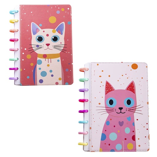 [25-252] CUADERNO MP CAT LOVE A5 CON DISCO