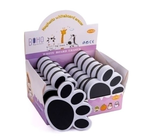 [25-406] BORRADOR PARA PIZZARRA BLANCA MP MAGNETICO HUELLITAS